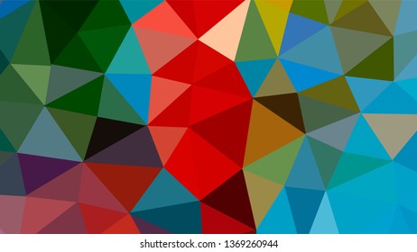 Geometric design. Colorful gradient mosaic background. Geometric triangle, mosaic, abstract background. Mosaic, color background. Mosaic texture. The effect of stained glass. EPS 10 Vector