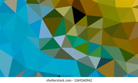 Geometric design. Colorful gradient mosaic background. Geometric triangle, mosaic, abstract background. Mosaic, color background. Mosaic texture. The effect of stained glass. EPS 10 Vector