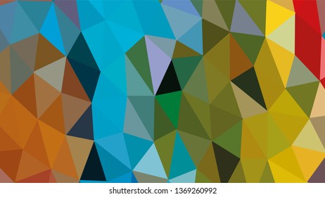 Geometric design. Colorful gradient mosaic background. Geometric triangle, mosaic, abstract background. Mosaic, color background. Mosaic texture. The effect of stained glass. EPS 10 Vector