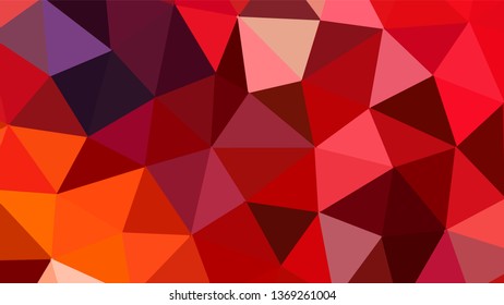 Geometric design. Colorful gradient mosaic background. Geometric triangle, mosaic, abstract background. Mosaic, color background. Mosaic texture. The effect of stained glass. EPS 10 Vector