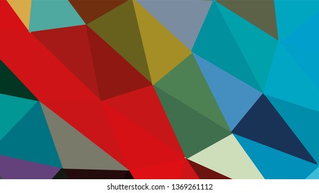 Geometric design. Colorful gradient mosaic background. Geometric triangle, mosaic, abstract background. Mosaic, color background. Mosaic texture. The effect of stained glass. EPS 10 Vector