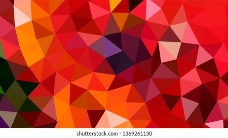 Geometric design. Colorful gradient mosaic background. Geometric triangle, mosaic, abstract background. Mosaic, color background. Mosaic texture. The effect of stained glass. EPS 10 Vector