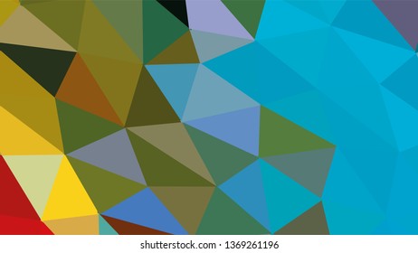Geometric design. Colorful gradient mosaic background. Geometric triangle, mosaic, abstract background. Mosaic, color background. Mosaic texture. The effect of stained glass. EPS 10 Vector
