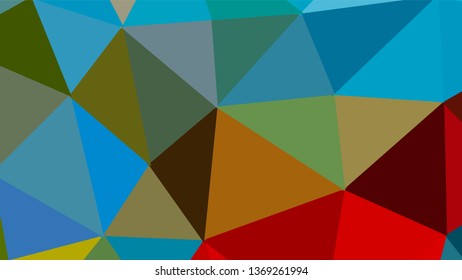Geometric design. Colorful gradient mosaic background. Geometric triangle, mosaic, abstract background. Mosaic, color background. Mosaic texture. The effect of stained glass. EPS 10 Vector