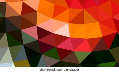 Geometric design. Colorful gradient mosaic background. Geometric triangle, mosaic, abstract background. Mosaic, color background. Mosaic texture. The effect of stained glass. EPS 10 Vector