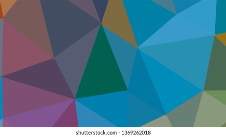 Geometric design. Colorful gradient mosaic background. Geometric triangle, mosaic, abstract background. Mosaic, color background. Mosaic texture. The effect of stained glass. EPS 10 Vector