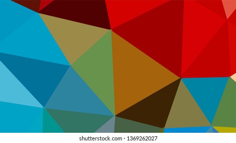Geometric design. Colorful gradient mosaic background. Geometric triangle, mosaic, abstract background. Mosaic, color background. Mosaic texture. The effect of stained glass. EPS 10 Vector