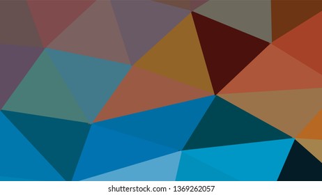 Geometric design. Colorful gradient mosaic background. Geometric triangle, mosaic, abstract background. Mosaic, color background. Mosaic texture. The effect of stained glass. EPS 10 Vector