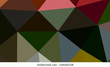 Geometric design. Colorful gradient mosaic background. Geometric triangle, mosaic, abstract background. Mosaic, color background. Mosaic texture. The effect of stained glass. EPS 10 Vector
