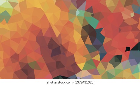 Geometric design. Colorful gradient mosaic background. Geometric triangle, mosaic, abstract background. Mosaic, color background. Mosaic texture. The effect of stained glass. EPS 10 Vector