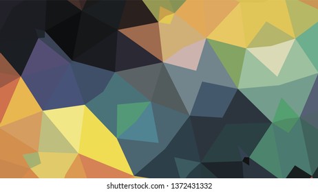 Geometric design. Colorful gradient mosaic background. Geometric triangle, mosaic, abstract background. Mosaic, color background. Mosaic texture. The effect of stained glass. EPS 10 Vector