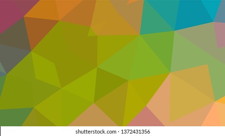 Geometric design. Colorful gradient mosaic background. Geometric triangle, mosaic, abstract background. Mosaic, color background. Mosaic texture. The effect of stained glass. EPS 10 Vector