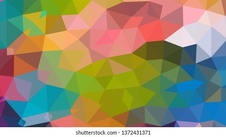 Geometric design. Colorful gradient mosaic background. Geometric triangle, mosaic, abstract background. Mosaic, color background. Mosaic texture. The effect of stained glass. EPS 10 Vector
