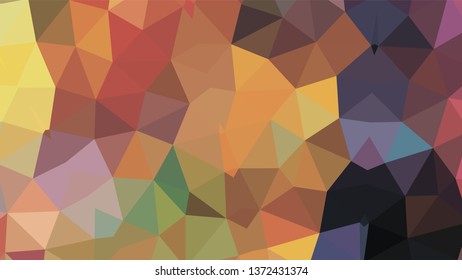 Geometric design. Colorful gradient mosaic background. Geometric triangle, mosaic, abstract background. Mosaic, color background. Mosaic texture. The effect of stained glass. EPS 10 Vector