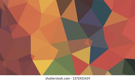 Geometric design. Colorful gradient mosaic background. Geometric triangle, mosaic, abstract background. Mosaic, color background. Mosaic texture. The effect of stained glass. EPS 10 Vector