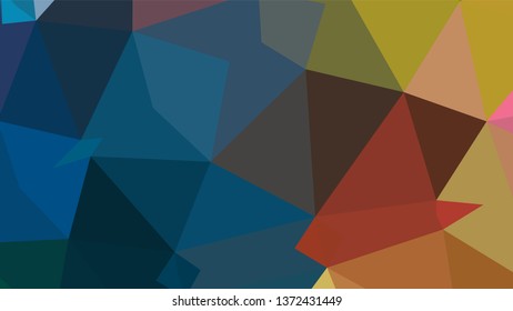 Geometric design. Colorful gradient mosaic background. Geometric triangle, mosaic, abstract background. Mosaic, color background. Mosaic texture. The effect of stained glass. EPS 10 Vector