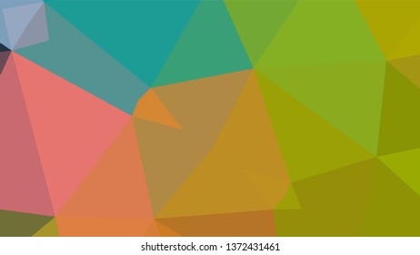 Geometric design. Colorful gradient mosaic background. Geometric triangle, mosaic, abstract background. Mosaic, color background. Mosaic texture. The effect of stained glass. EPS 10 Vector