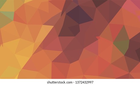 Geometric design. Colorful gradient mosaic background. Geometric triangle, mosaic, abstract background. Mosaic, color background. Mosaic texture. The effect of stained glass. EPS 10 Vector
