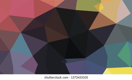 Geometric design. Colorful gradient mosaic background. Geometric triangle, mosaic, abstract background. Mosaic, color background. Mosaic texture. The effect of stained glass. EPS 10 Vector