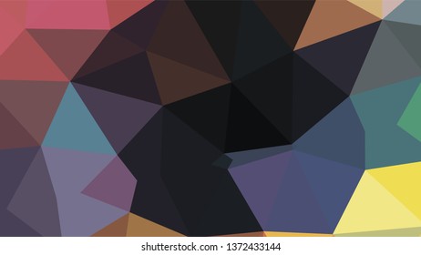 Geometric design. Colorful gradient mosaic background. Geometric triangle, mosaic, abstract background. Mosaic, color background. Mosaic texture. The effect of stained glass. EPS 10 Vector