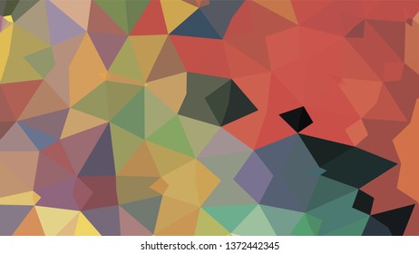 Geometric design. Colorful gradient mosaic background. Geometric triangle, mosaic, abstract background. Mosaic, color background. Mosaic texture. The effect of stained glass. EPS 10 Vector