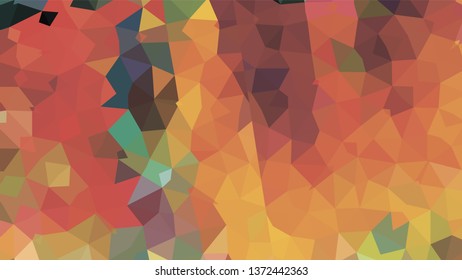 Geometric design. Colorful gradient mosaic background. Geometric triangle, mosaic, abstract background. Mosaic, color background. Mosaic texture. The effect of stained glass. EPS 10 Vector