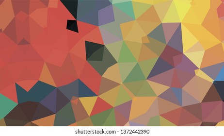 Geometric design. Colorful gradient mosaic background. Geometric triangle, mosaic, abstract background. Mosaic, color background. Mosaic texture. The effect of stained glass. EPS 10 Vector