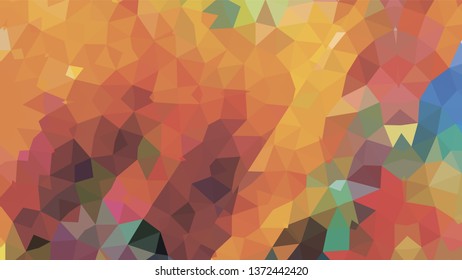 Geometric design. Colorful gradient mosaic background. Geometric triangle, mosaic, abstract background. Mosaic, color background. Mosaic texture. The effect of stained glass. EPS 10 Vector