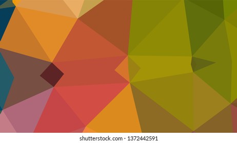 Geometric design. Colorful gradient mosaic background. Geometric triangle, mosaic, abstract background. Mosaic, color background. Mosaic texture. The effect of stained glass. EPS 10 Vector