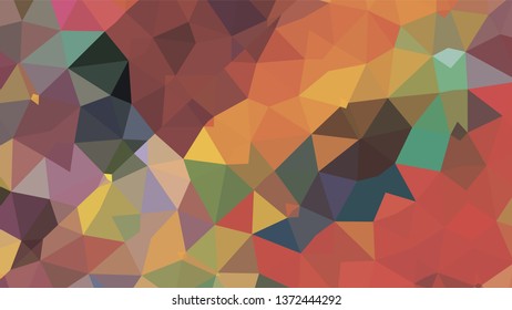 Geometric design. Colorful gradient mosaic background. Geometric triangle, mosaic, abstract background. Mosaic, color background. Mosaic texture. The effect of stained glass. EPS 10 Vector