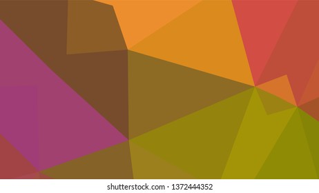 Geometric design. Colorful gradient mosaic background. Geometric triangle, mosaic, abstract background. Mosaic, color background. Mosaic texture. The effect of stained glass. EPS 10 Vector