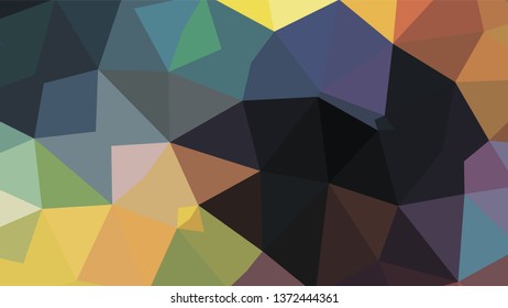 Geometric design. Colorful gradient mosaic background. Geometric triangle, mosaic, abstract background. Mosaic, color background. Mosaic texture. The effect of stained glass. EPS 10 Vector