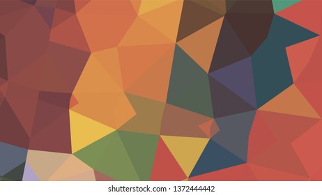 Geometric design. Colorful gradient mosaic background. Geometric triangle, mosaic, abstract background. Mosaic, color background. Mosaic texture. The effect of stained glass. EPS 10 Vector