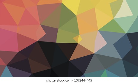 Geometric design. Colorful gradient mosaic background. Geometric triangle, mosaic, abstract background. Mosaic, color background. Mosaic texture. The effect of stained glass. EPS 10 Vector