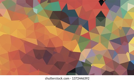 Geometric design. Colorful gradient mosaic background. Geometric triangle, mosaic, abstract background. Mosaic, color background. Mosaic texture. The effect of stained glass. EPS 10 Vector
