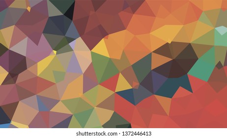 Geometric design. Colorful gradient mosaic background. Geometric triangle, mosaic, abstract background. Mosaic, color background. Mosaic texture. The effect of stained glass. EPS 10 Vector