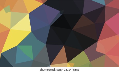 Geometric design. Colorful gradient mosaic background. Geometric triangle, mosaic, abstract background. Mosaic, color background. Mosaic texture. The effect of stained glass. EPS 10 Vector