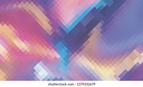 Geometric design. Colorful gradient mosaic background. Geometric mosaic, abstract background. Mosaic background. Mosaic texture. The effect of stained glass. EPS 10 Vector