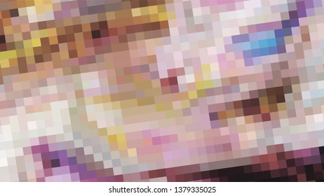 Geometric design. Colorful gradient mosaic background. Geometric mosaic, abstract background. Mosaic background. Mosaic texture. The effect of stained glass. EPS 10 Vector