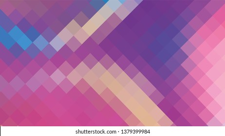 Geometric design. Colorful gradient mosaic background. Geometric mosaic, abstract background. Mosaic background. Mosaic texture. The effect of stained glass. EPS 10 Vector