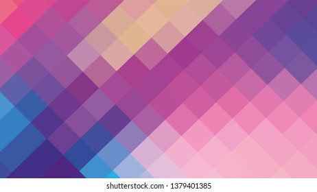 Geometric design. Colorful gradient mosaic background. Geometric mosaic, abstract background. Mosaic background. Mosaic texture. The effect of stained glass. EPS 10 Vector