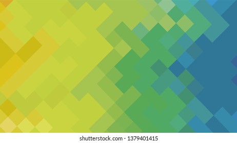 Geometric design. Colorful gradient mosaic background. Geometric mosaic, abstract background. Mosaic background. Mosaic texture. The effect of stained glass. EPS 10 Vector