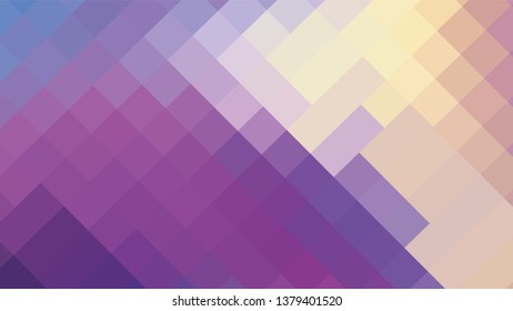 Geometric design. Colorful gradient mosaic background. Geometric mosaic, abstract background. Mosaic background. Mosaic texture. The effect of stained glass. EPS 10 Vector