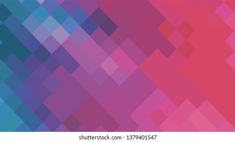 Geometric design. Colorful gradient mosaic background. Geometric mosaic, abstract background. Mosaic background. Mosaic texture. The effect of stained glass. EPS 10 Vector
