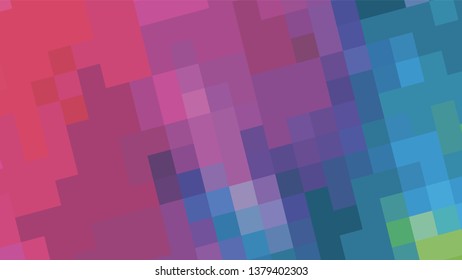 Geometric design. Colorful gradient mosaic background. Geometric mosaic, abstract background. Mosaic background. Mosaic texture. The effect of stained glass. EPS 10 Vector