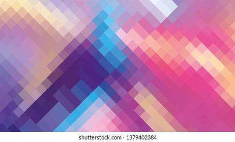Geometric design. Colorful gradient mosaic background. Geometric mosaic, abstract background. Mosaic background. Mosaic texture. The effect of stained glass. EPS 10 Vector