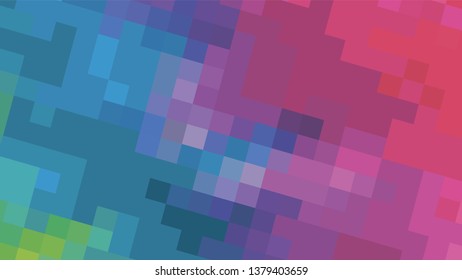 Geometric design. Colorful gradient mosaic background. Geometric mosaic, abstract background. Mosaic background. Mosaic texture. The effect of stained glass. EPS 10 Vector