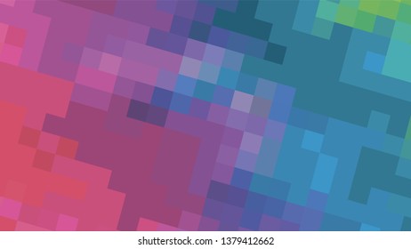 Geometric design. Colorful gradient mosaic background. Geometric mosaic, abstract background. Mosaic background. Mosaic texture. The effect of stained glass. EPS 10 Vector