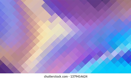 Geometric design. Colorful gradient mosaic background. Geometric mosaic, abstract background. Mosaic background. Mosaic texture. The effect of stained glass. EPS 10 Vector