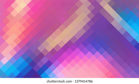 Geometric design. Colorful gradient mosaic background. Geometric mosaic, abstract background. Mosaic background. Mosaic texture. The effect of stained glass. EPS 10 Vector